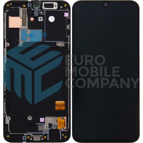 Samsung Galaxy A40 (SM-A405F) Display Replacement Glass  - Black