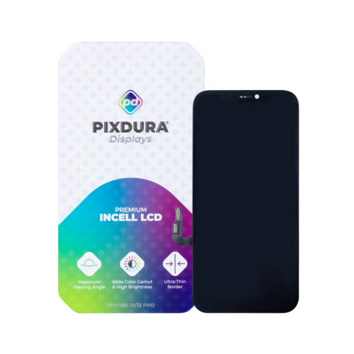 PIXDURA For iPhone 12, 12 Pro Display And Digitizer In-Cell Premium (IC Removable)