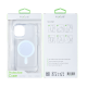 Rixus Magnetic Clear Case For iPhone 15 Plus