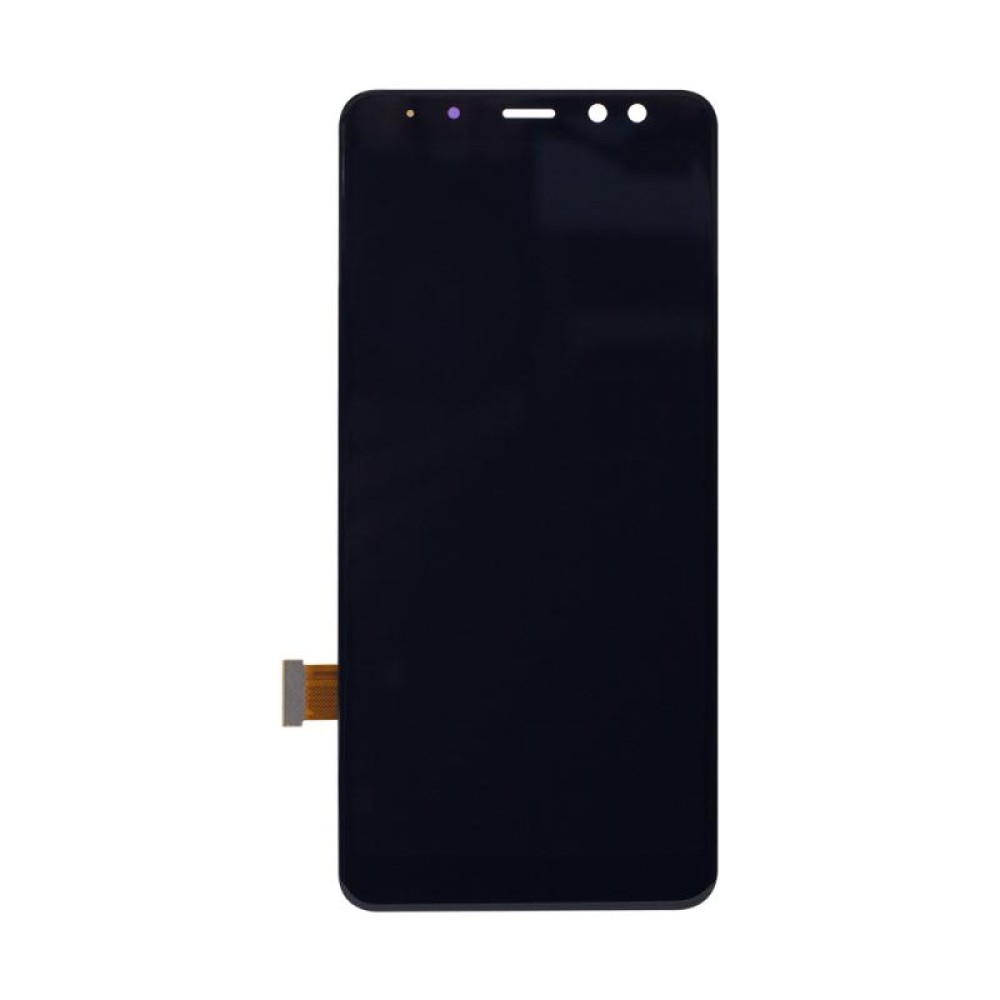 Samsung Galaxy A8 A530F 2018 Display And Digitizer Without Frame Black Soft-OLED