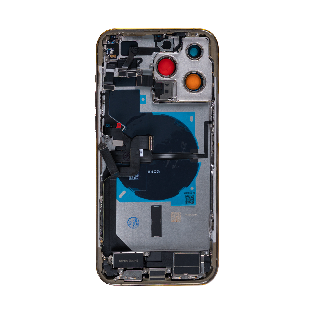 For iPhone 14 Pro Max Complete Housing Incl All Small Parts Without Battery And Back Camera Gold