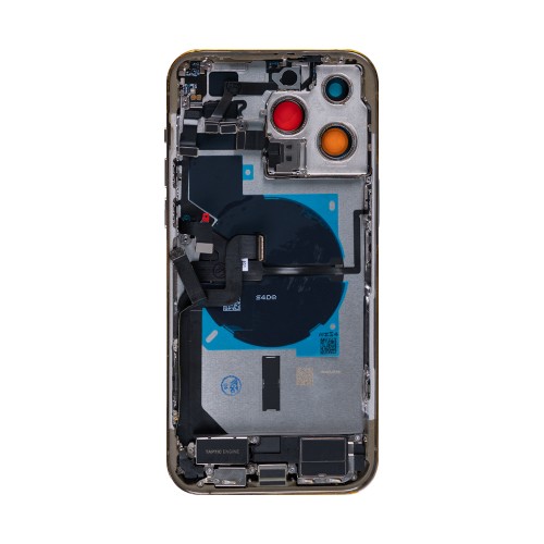 For iPhone 14 Pro Max Complete Housing Incl All Small Parts Without Battery And Back Camera Gold