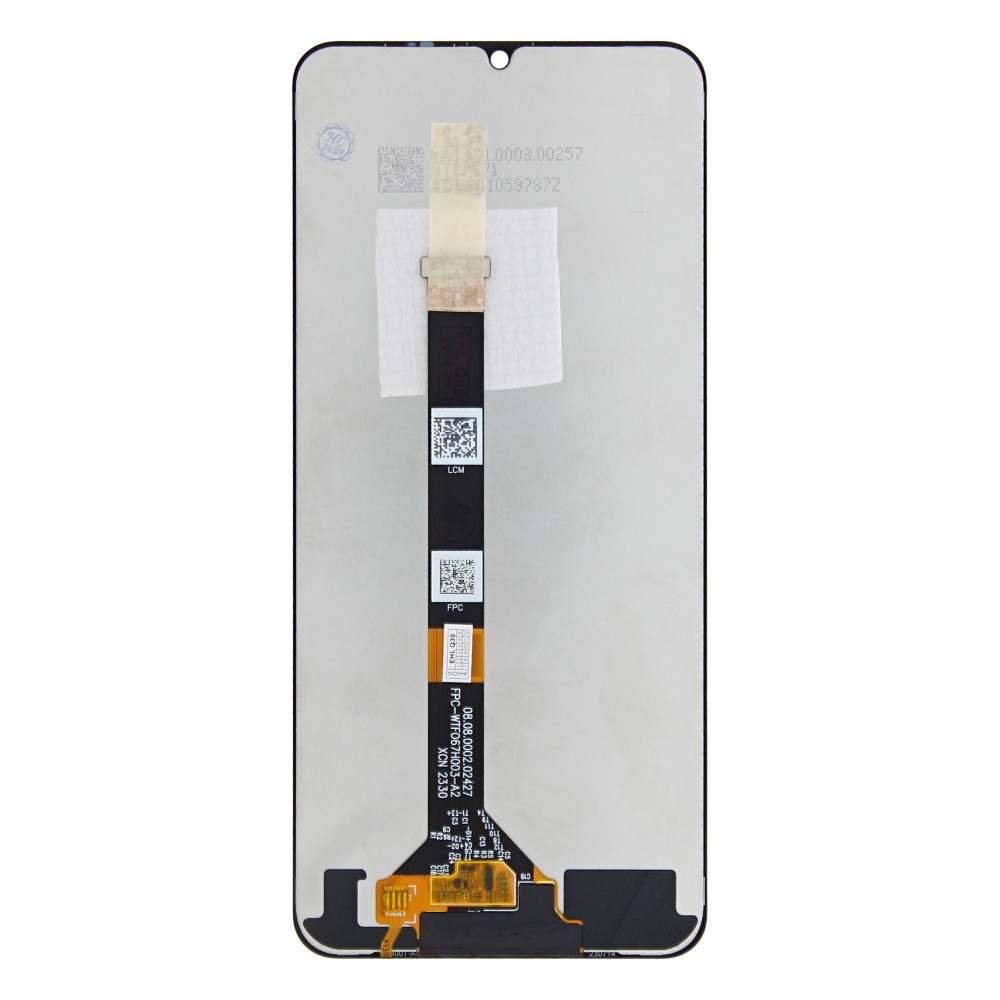 Realme C60 Display And Digitizer Without Frame Black OEM