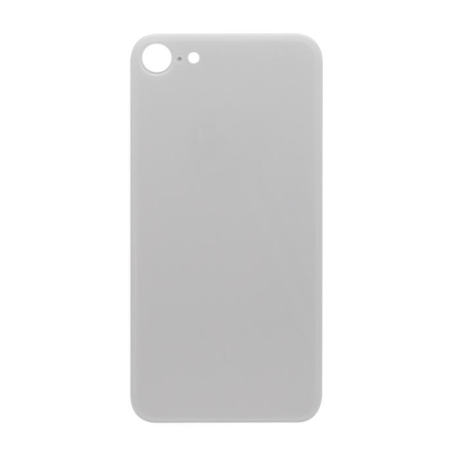 For iPhone SE 2020 Extra Glass White (Enlarged Camera Frame) (excl. Logo)