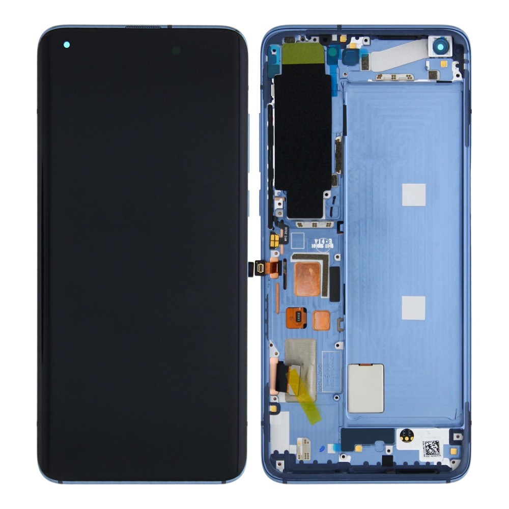 Xiaomi Mi 10 Version C (M2001J2G, M2001J2I) Display And Digitizer With Frame (56000J00J200) Twilight Grey Original