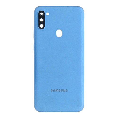 Samsung Galaxy A11 A115F Back Cover Blue With Lens OEM
