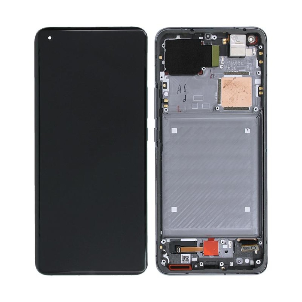 Xiaomi Mi 11 Ultra (M2102K1G) Display And Digitizer With Frame Ceramic Black OEM