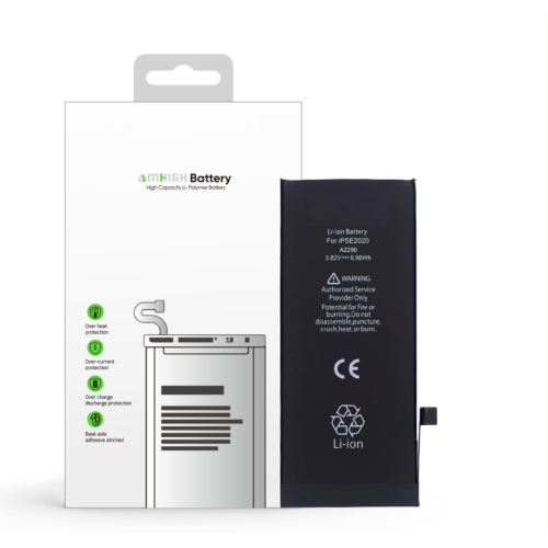 For iPhone SE (2020) Battery (AMHigh Premium)