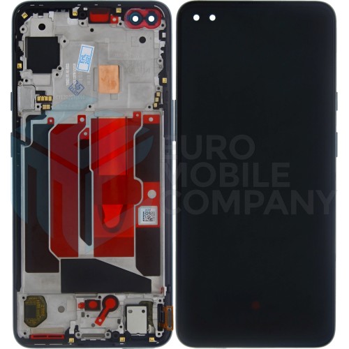 OnePlus Nord (AC2001, AC2003) Display And Digitizer With Frame Black OEM