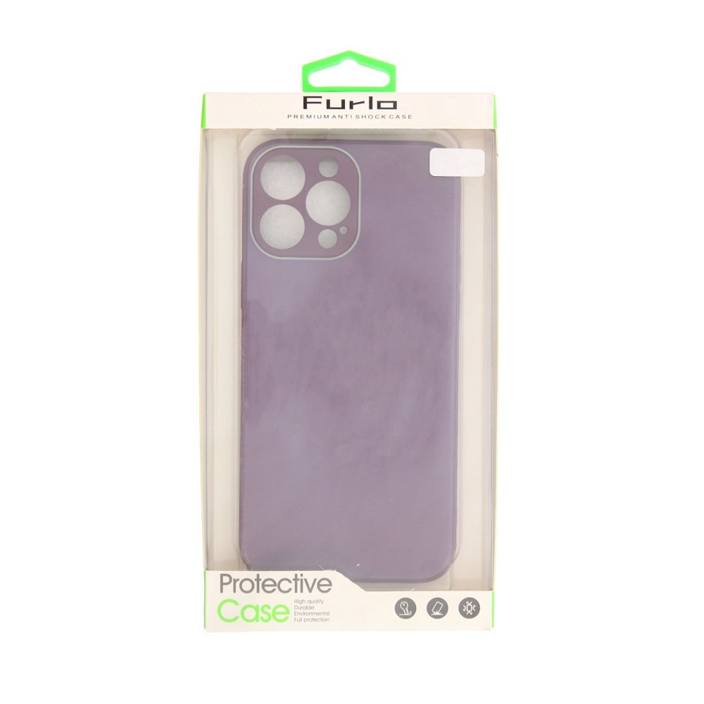 Furlo Protective Shining TPU Case For iPhone 13 Pro - Dark Purple