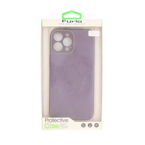 Furlo Protective Shining TPU Case For iPhone 13 Pro - Dark Purple