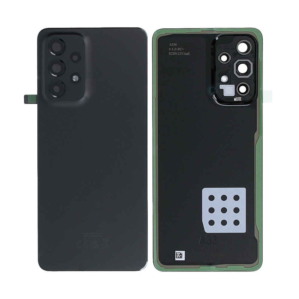 Samsung Galaxy A33 5G A336B Back Cover Black With Lens OEM