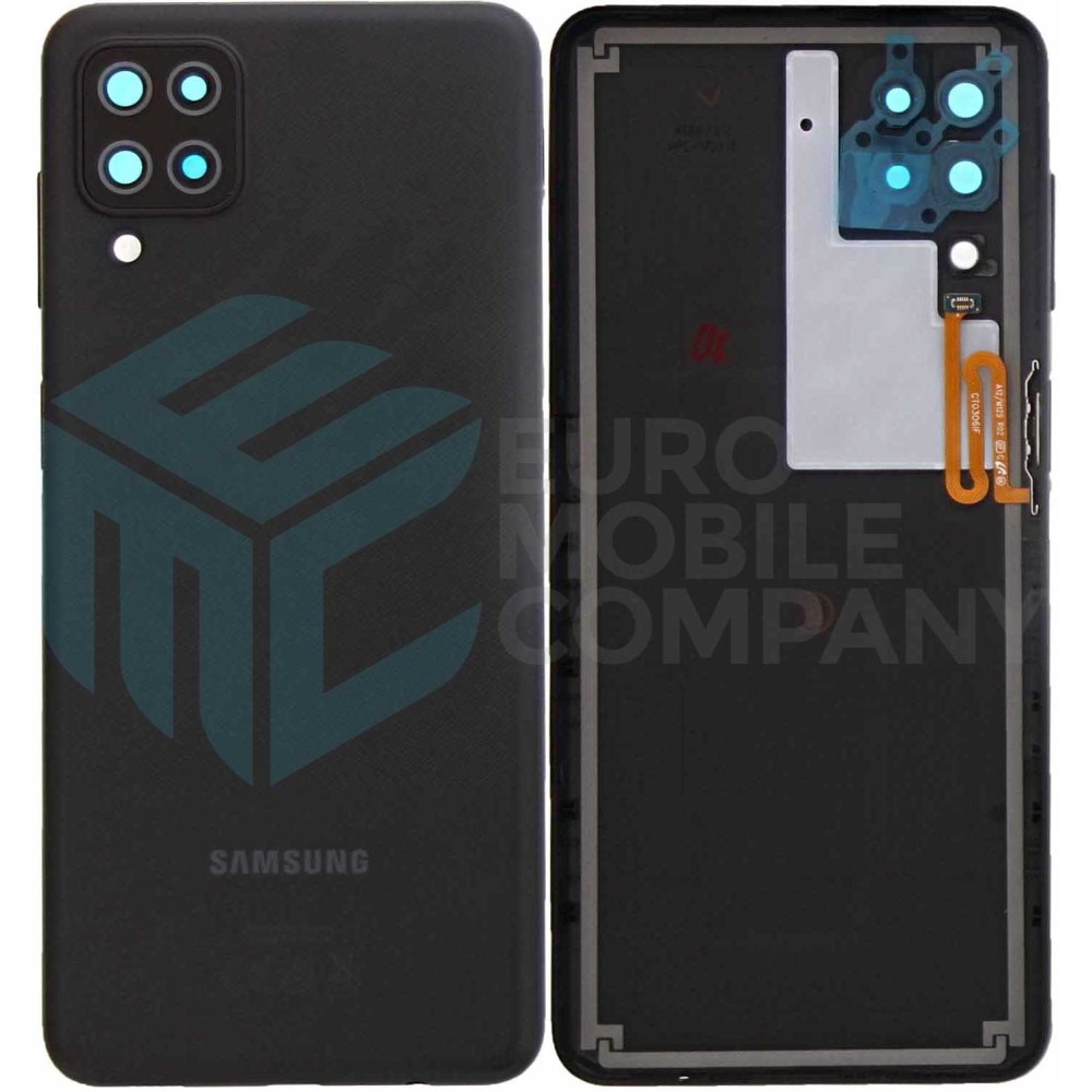 Samsung Galaxy A12s A127F Back Cover Black With Lens GH82-26514A Service Pack