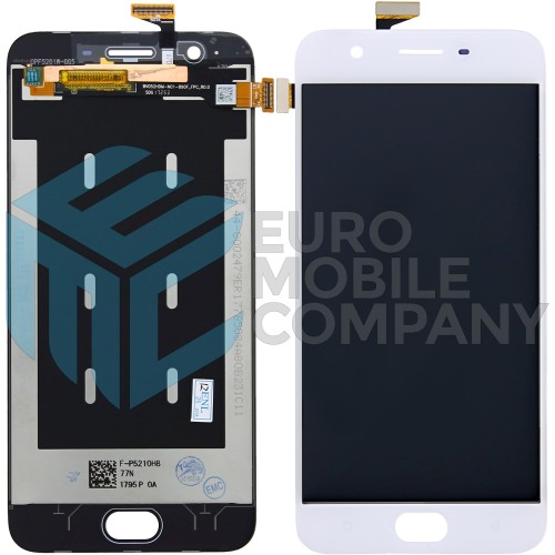 Oppo A57 Display + Digitizer Complete - White