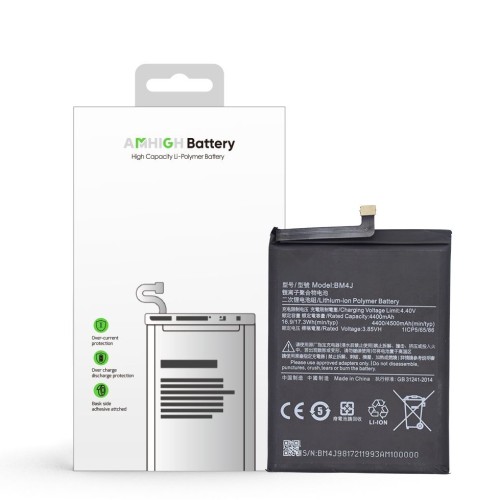 Xiaomi Redmi Note 8 Pro Replacement Battery BM4J - 4500 mAh (AMHigh Premium)
