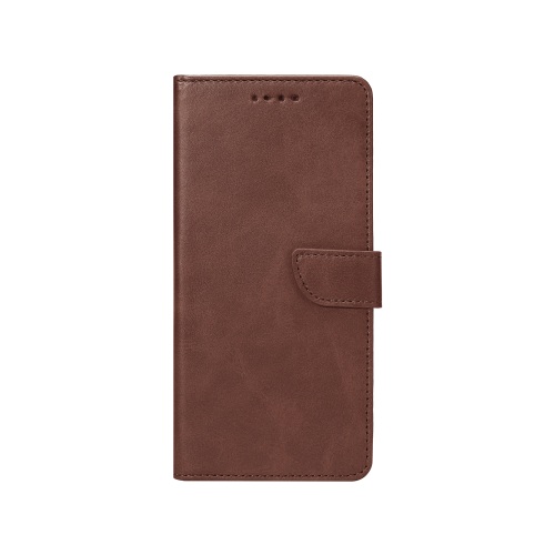 Rixus Bookcase For Samsung Galaxy S24 FE S721B Brown
