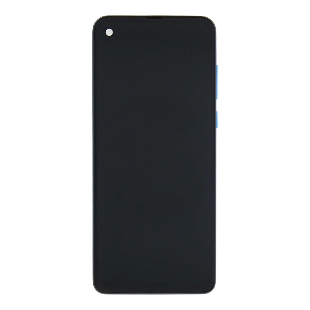 Motorola One Vision (XT1970-1) Display + Digitizer + Frame (5D68C14352) - Sapphire blue