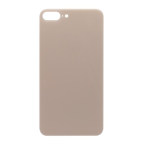 For iPhone 8 Plus Extra Glass Rose Gold (Enlarged Camera Frame) (excl. Logo)