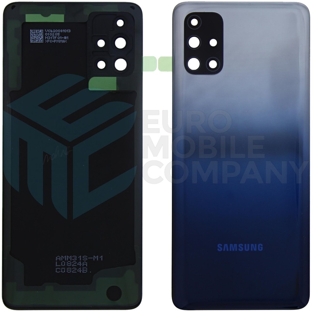 Samsung Galaxy M31s M317F Back Cover Mirage Blue With Lens OEM