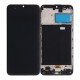 Samsung Galaxy M30 M305F Display And Digitizer With Frame Black Soft-OLED