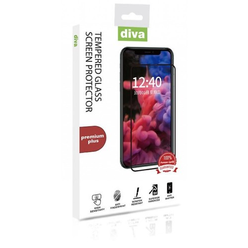 Diva Premium Plus Glass Protector For Samsung Galaxy A41 - Transparent