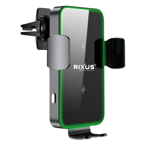 Rixus RXWC36 Wireless Auto-Sensoring Car Mount Black