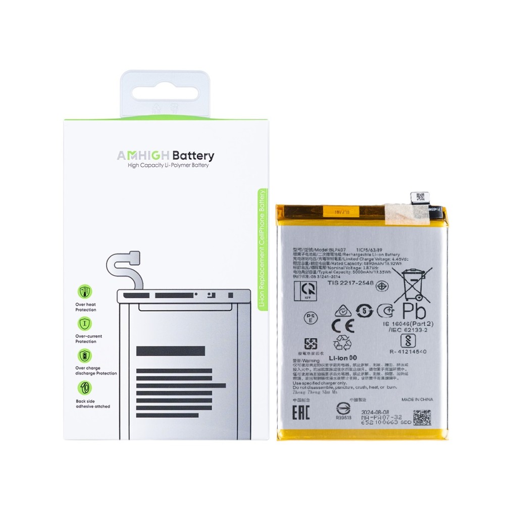 Oppo A78 4G (CPH2565) Battery BLPA07 - 5000mAh (AMHigh Premium)