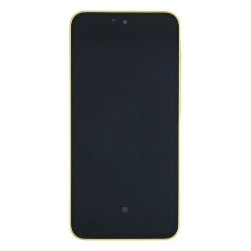 Samsung Galaxy A35 5G A356B Display And Digitizer With Frame Yellow Pre Assembled