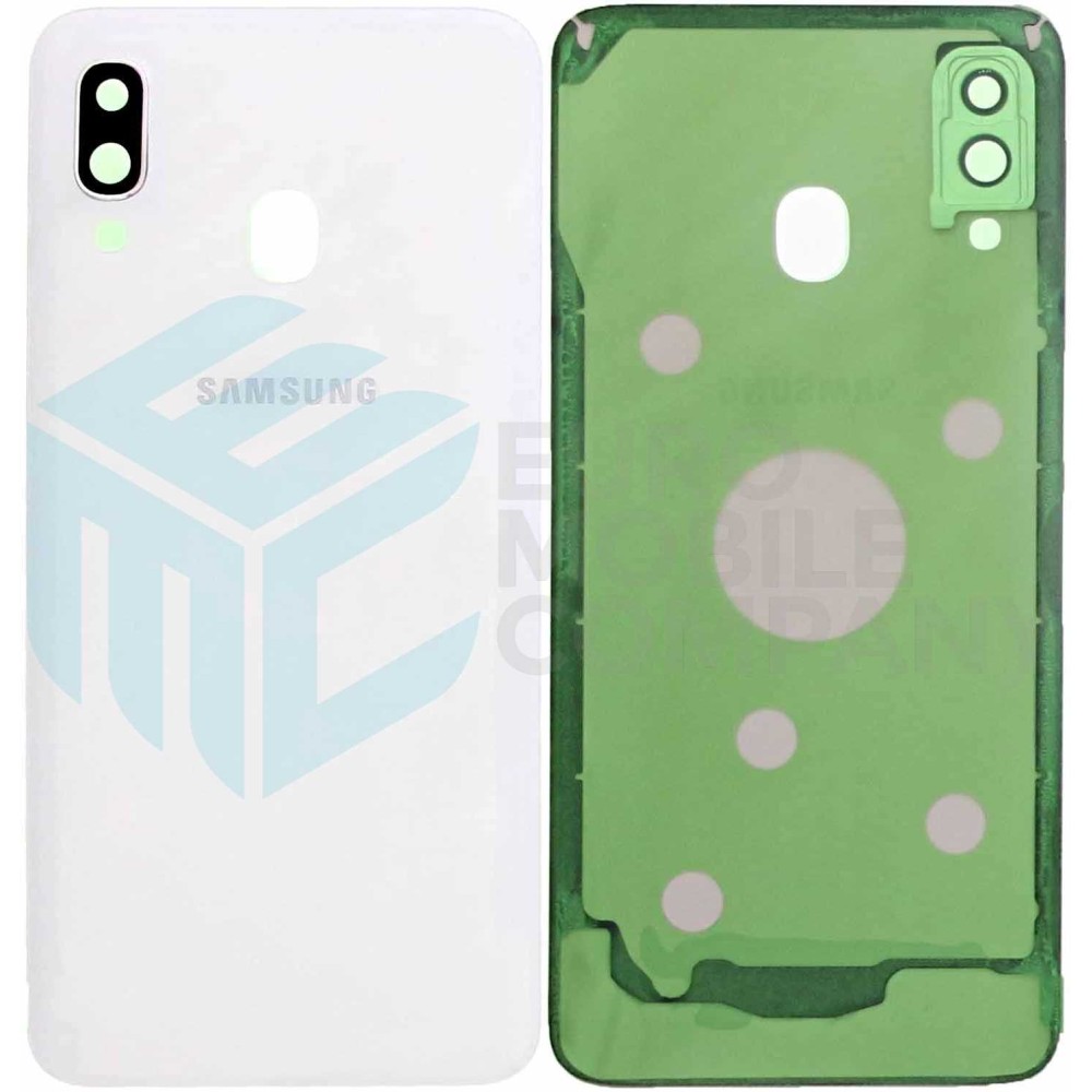 Samsung Galaxy A40 A405F Back Cover White With Lens OEM