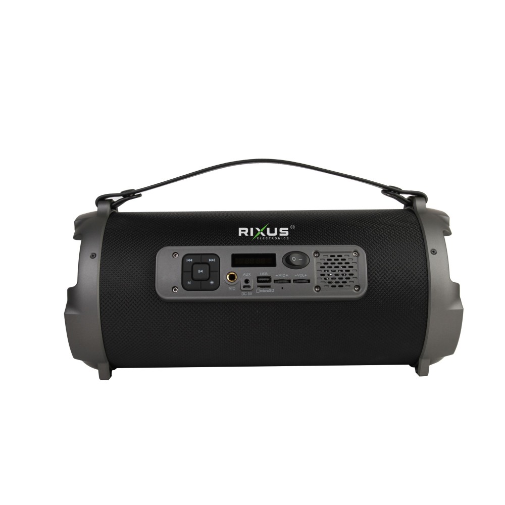 Rixus RXBS12 Bluetooth Party Box Speaker With Karaoke Microphone