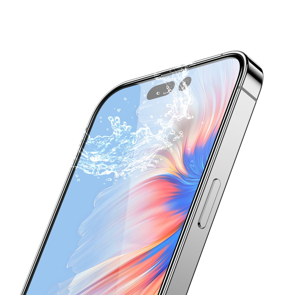 Rixus Clear HD Full Curved Edge Tempered Glass For iPhone X, XS, 11 Pro (10-Pack)