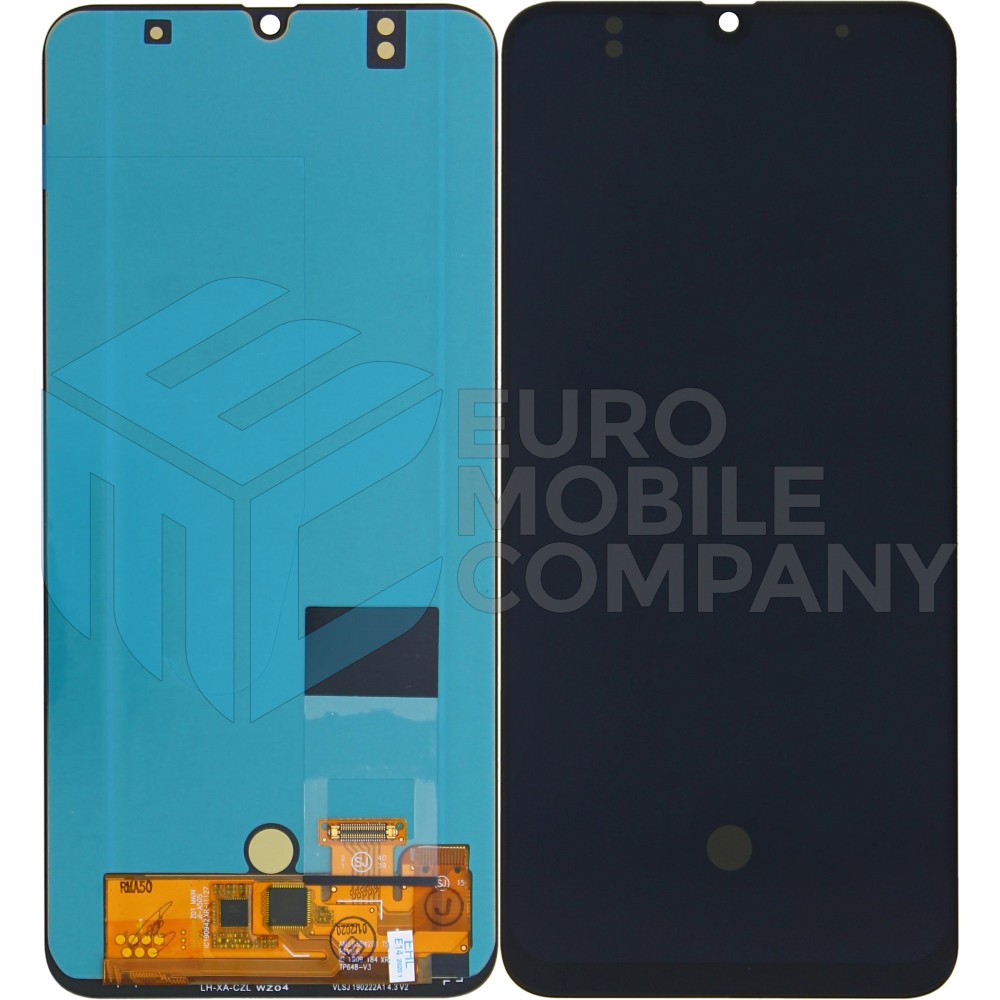 Samsung Galaxy A50s A507F Display and Digitizer With Frame Black Soft-OLED