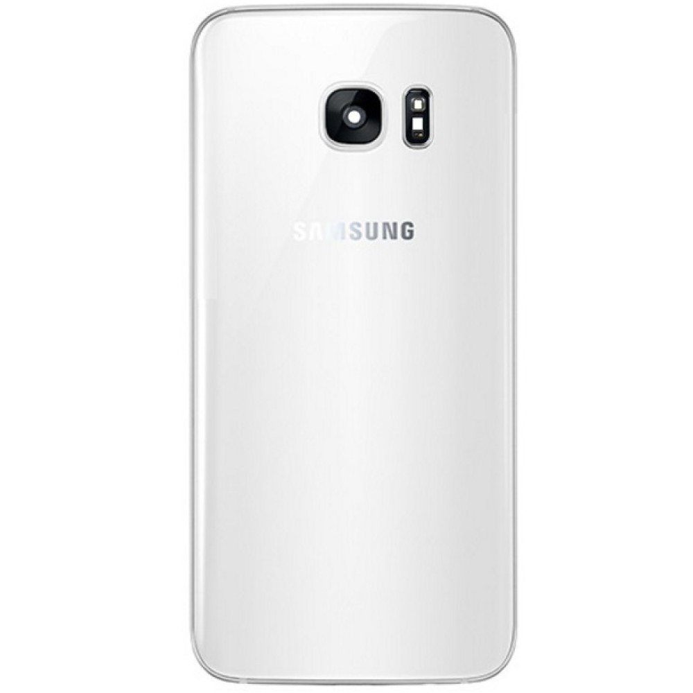 Samsung Galaxy S7 Edge G935F Back Cover White With Lens OEM