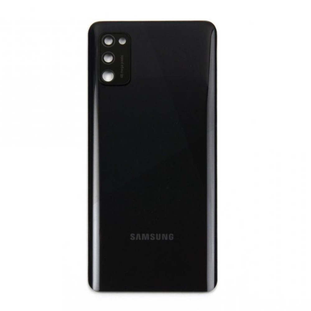 Samsung Galaxy A41 A415F Back Cover Prism Crush Black With Lens OEM