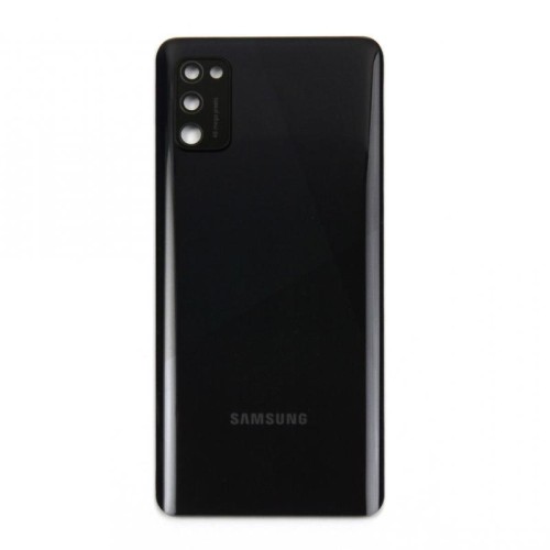 Samsung Galaxy A41 A415F Back Cover Prism Crush Black With Lens OEM
