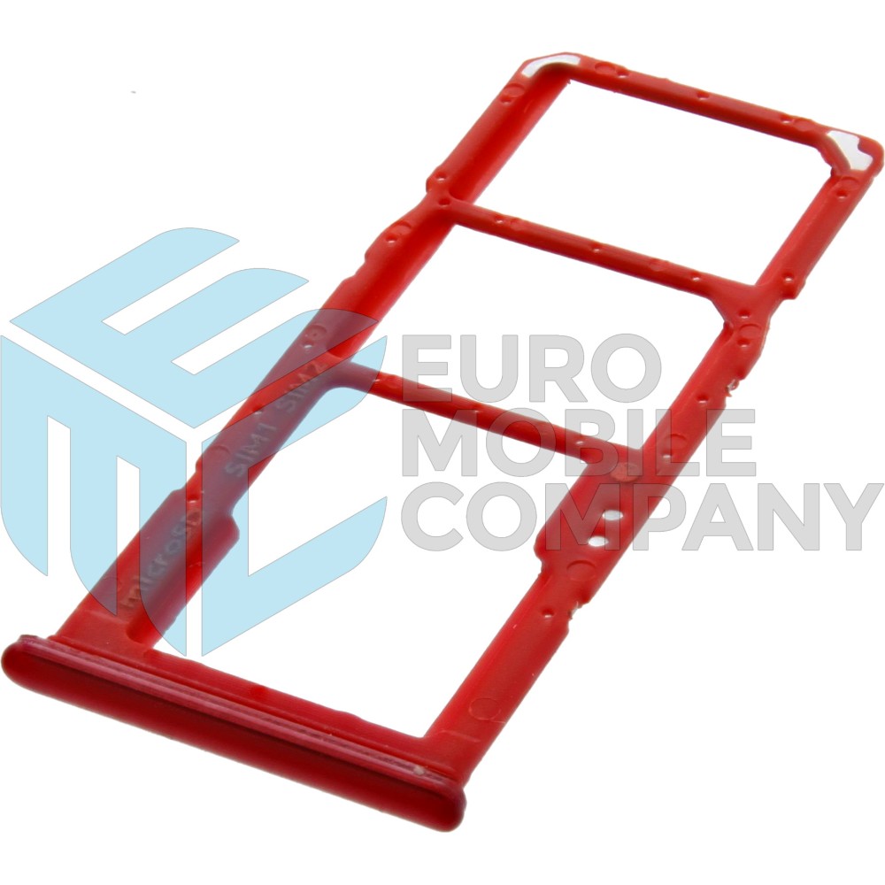 Samsung Galaxy A50s (SM-A507FN) Sim Holder - Red