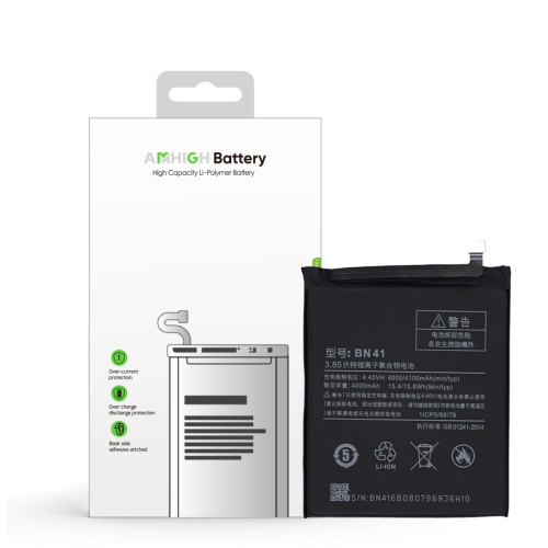 Xiaomi Redmi Note 4 Battery BN41 - 4100mAh (AMHigh Premium)