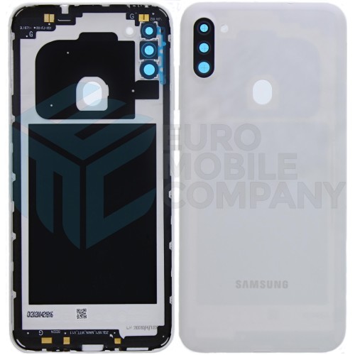 Samsung Galaxy A11 A115F Back Cover White With Lens OEM