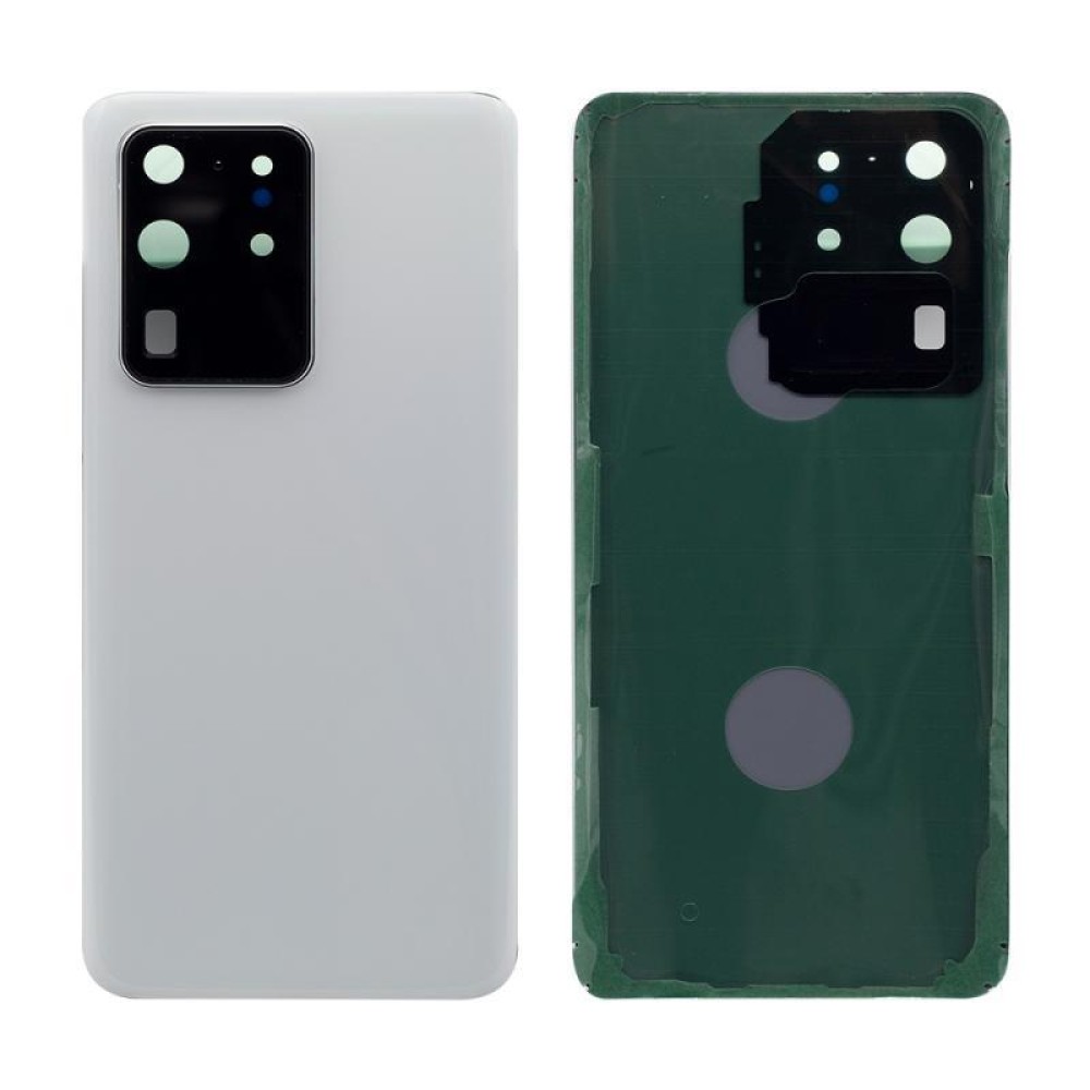 Samsung Galaxy S20 Ultra 4G G988F, S20 Ultra 5G G988B Back Cover Cloud White With Lens OEM