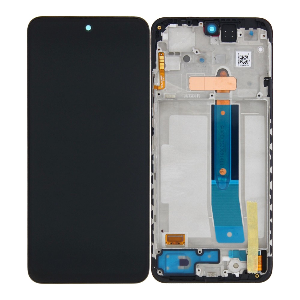 Xiaomi Redmi Note 11S NFC (2201117SG) Display Complete + Frame (5600010K7S00) - Black