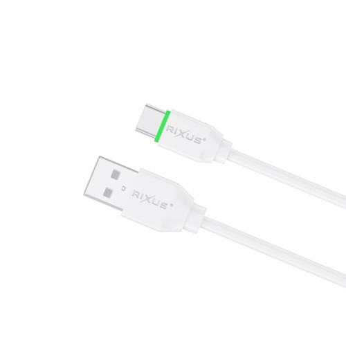 Rixus RXU81C USB Cable Fast Cable Serie For USB-C 100CM White