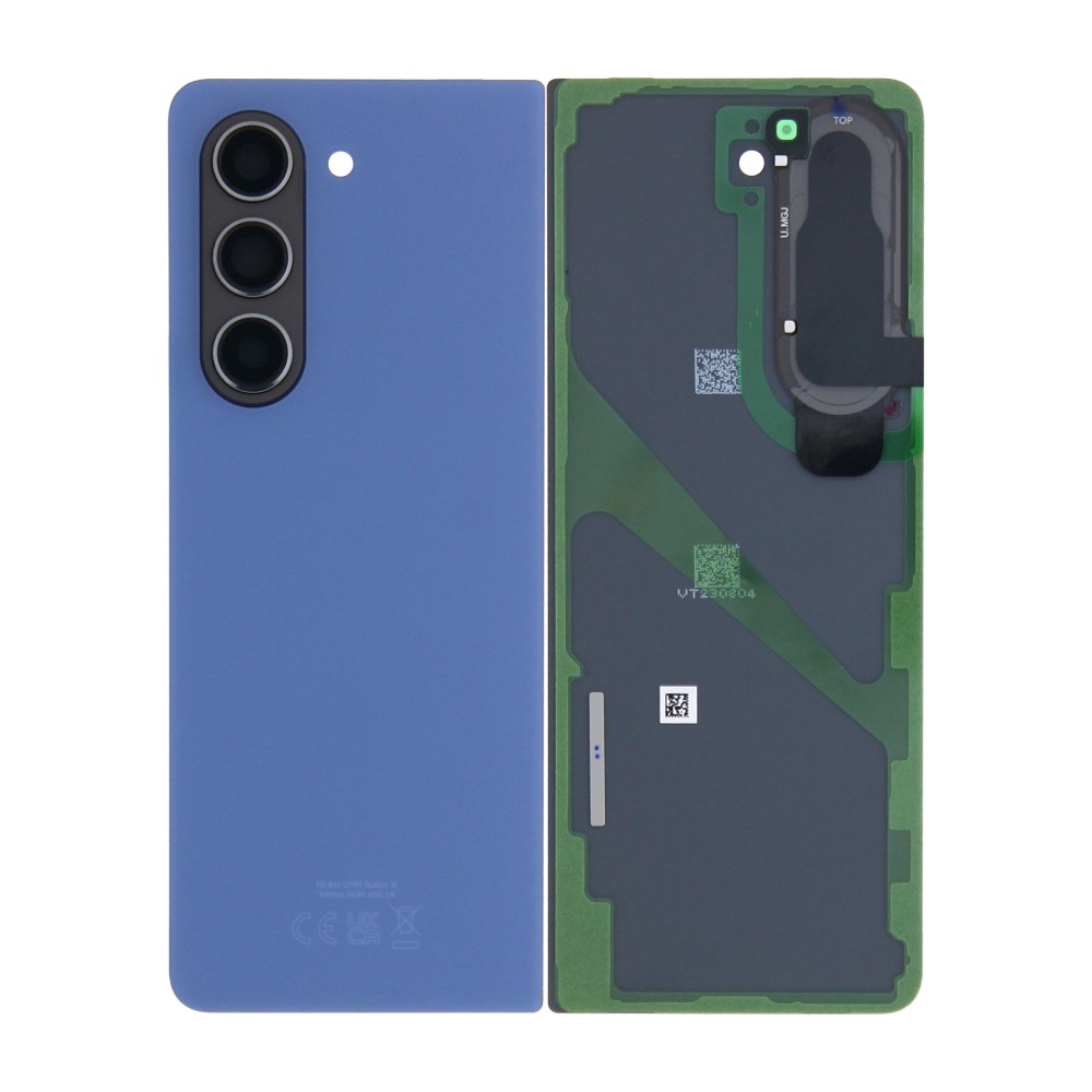 Samsung Galaxy Z Fold5 F946B Back Cover Blue With Lens GH82-31862D Service Pack