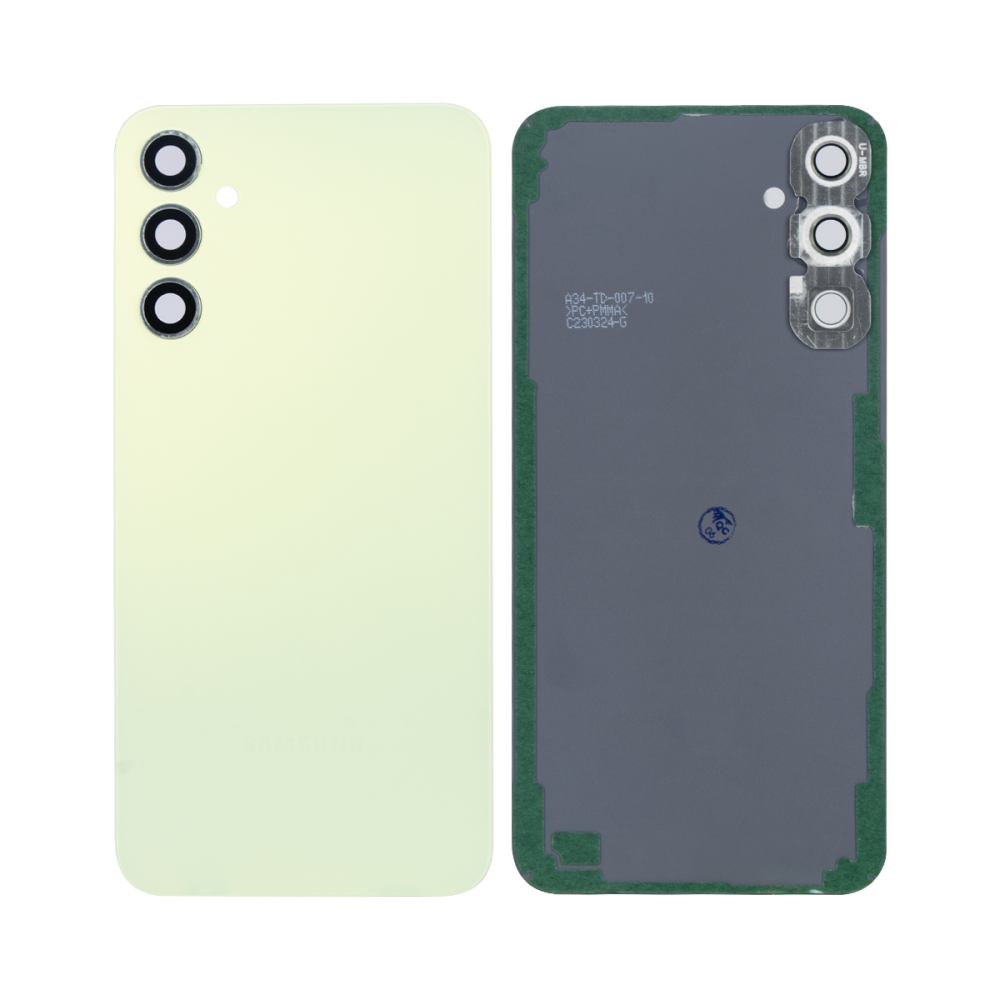 Samsung Galaxy A34 5G A346B Back Cover Lime With Lens GH82-30709C Service Pack