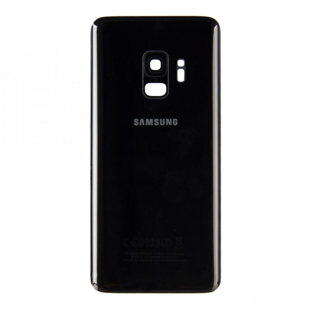 Samsung Galaxy S9 G960F Back Cover Midnight Black With Lens OEM