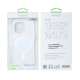 Rixus Magnetic Clear Case For iPhone 15 Pro