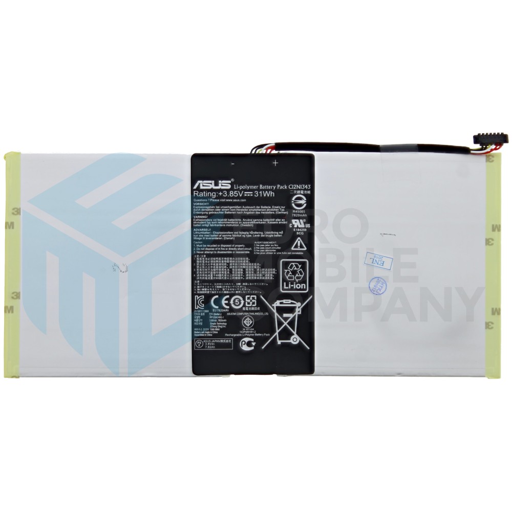 Asus Notebook Battery C12N1343 TX201LAF - 7820mAh