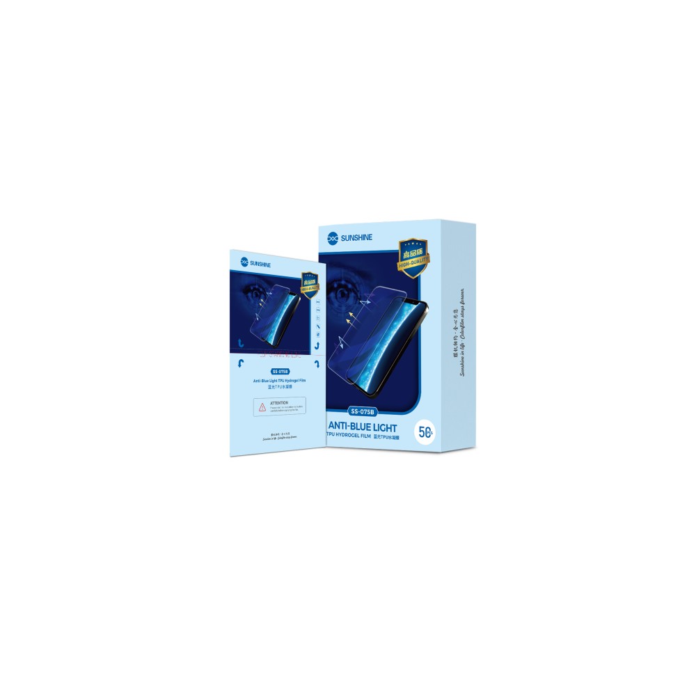 Sunshine SS-075B HD Anti-Blue Light TPU Hydrogel Film (50pcs)