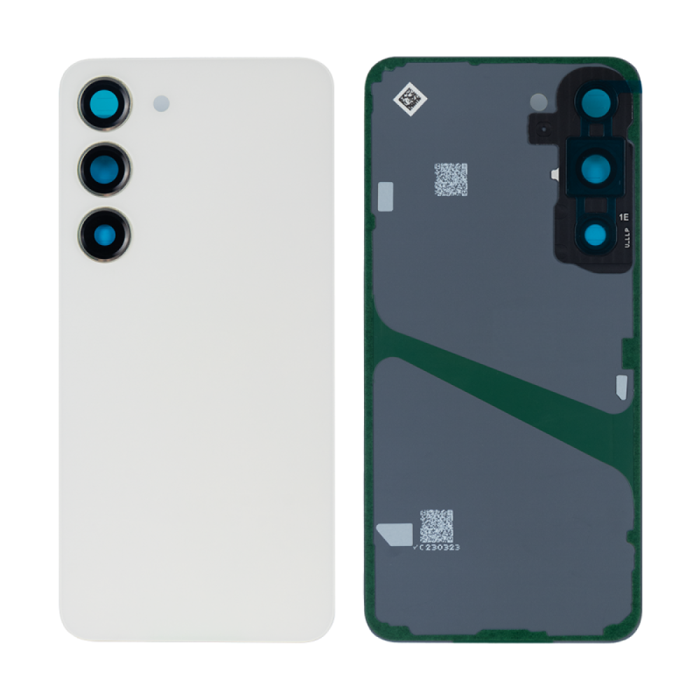 Samsung Galaxy S23 S911B Back Cover Cream With Lens GH82-30393B Service Pack