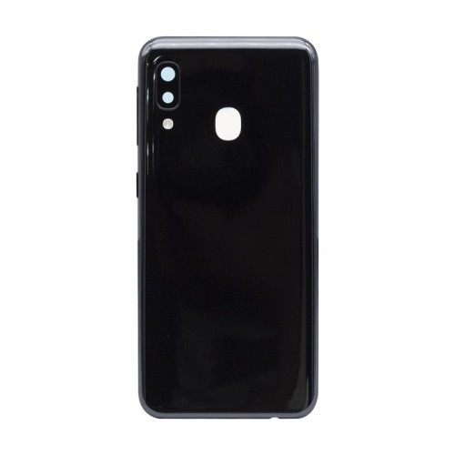 Samsung Galaxy A20e A202F Back Cover Black With Lens OEM