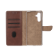 Rixus Bookcase For Samsung Galaxy A54 A546B Brown